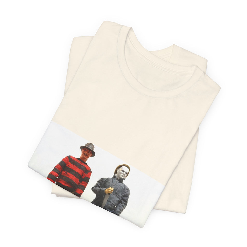 Dark Halloween Pumpkin Patch Graphic Tee — Spooky Night Lantern Design