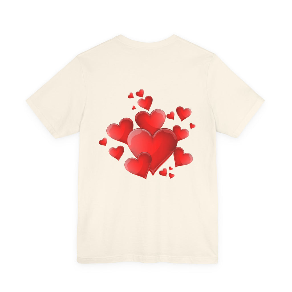 Betty Boop Red Dress Pattern Tee — Retro Pinup Cartoon Graphic T-Shirt