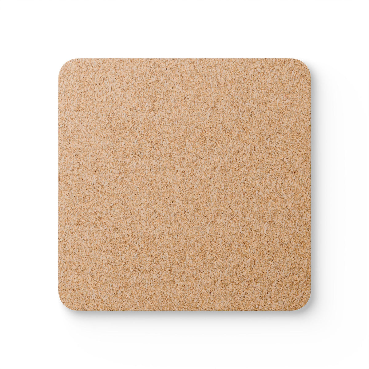 Autumn Aspen Lake Cork Coaster Set — Scenic Fall Landscape Drink Coasters (4-Pack)