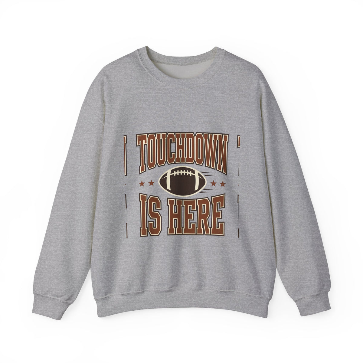 Touchdown Is Here Sweatshirt | Football Season Crewneck, Game Day Tee