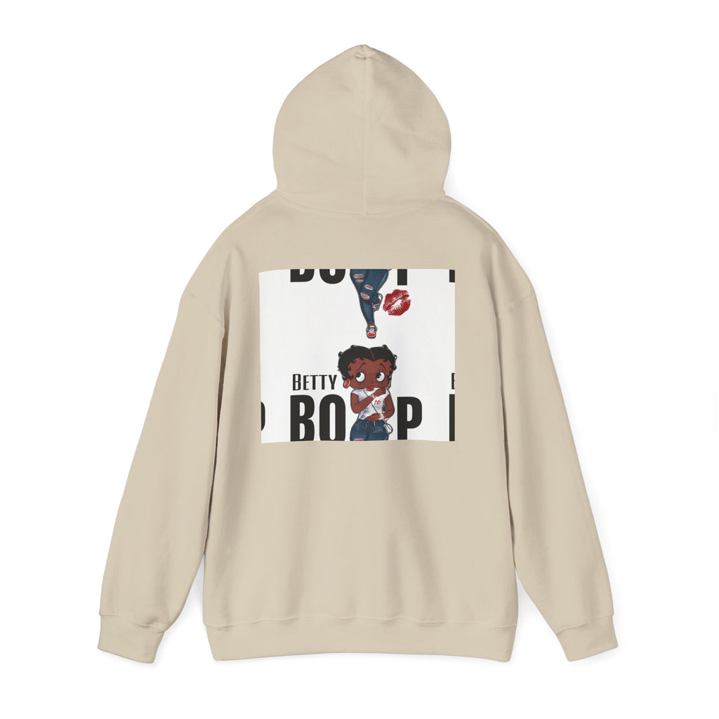 Afro Punk Girl Graphic Hoodie — Cute Retro Cartoon Character Pullover