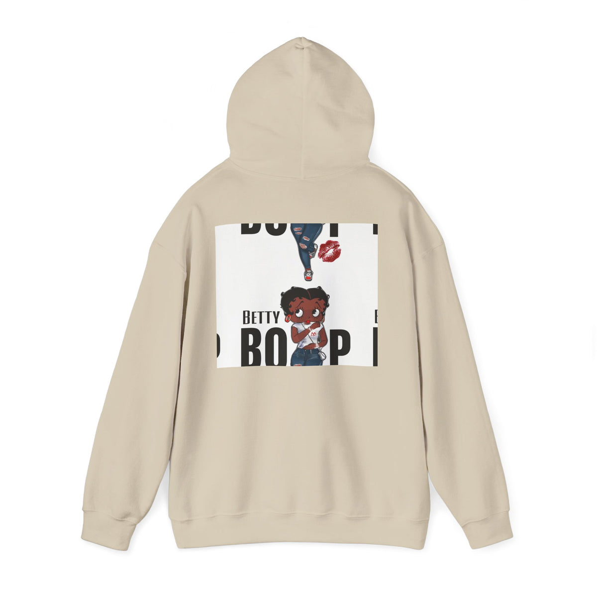 Afro Punk Girl Graphic Hoodie — Cute Retro Cartoon Character Pullover