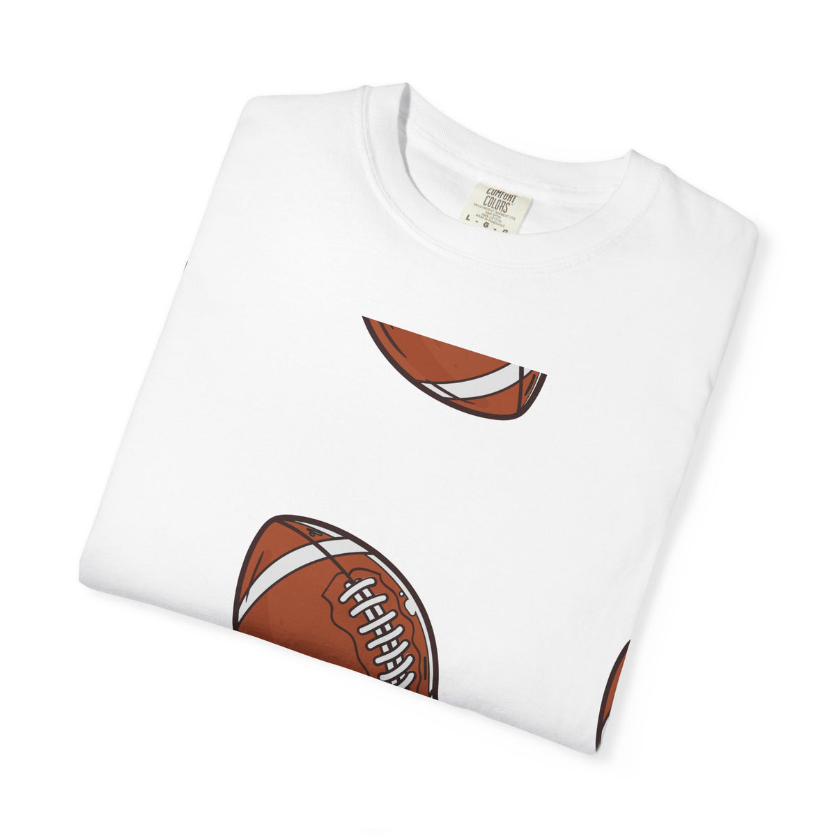 Football Pattern T‑Shirt – "My Game" Graphic Tee