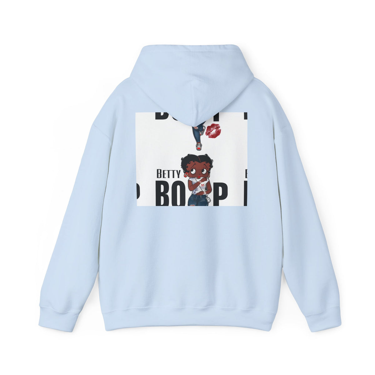 Afro Punk Girl Graphic Hoodie — Cute Retro Cartoon Character Pullover