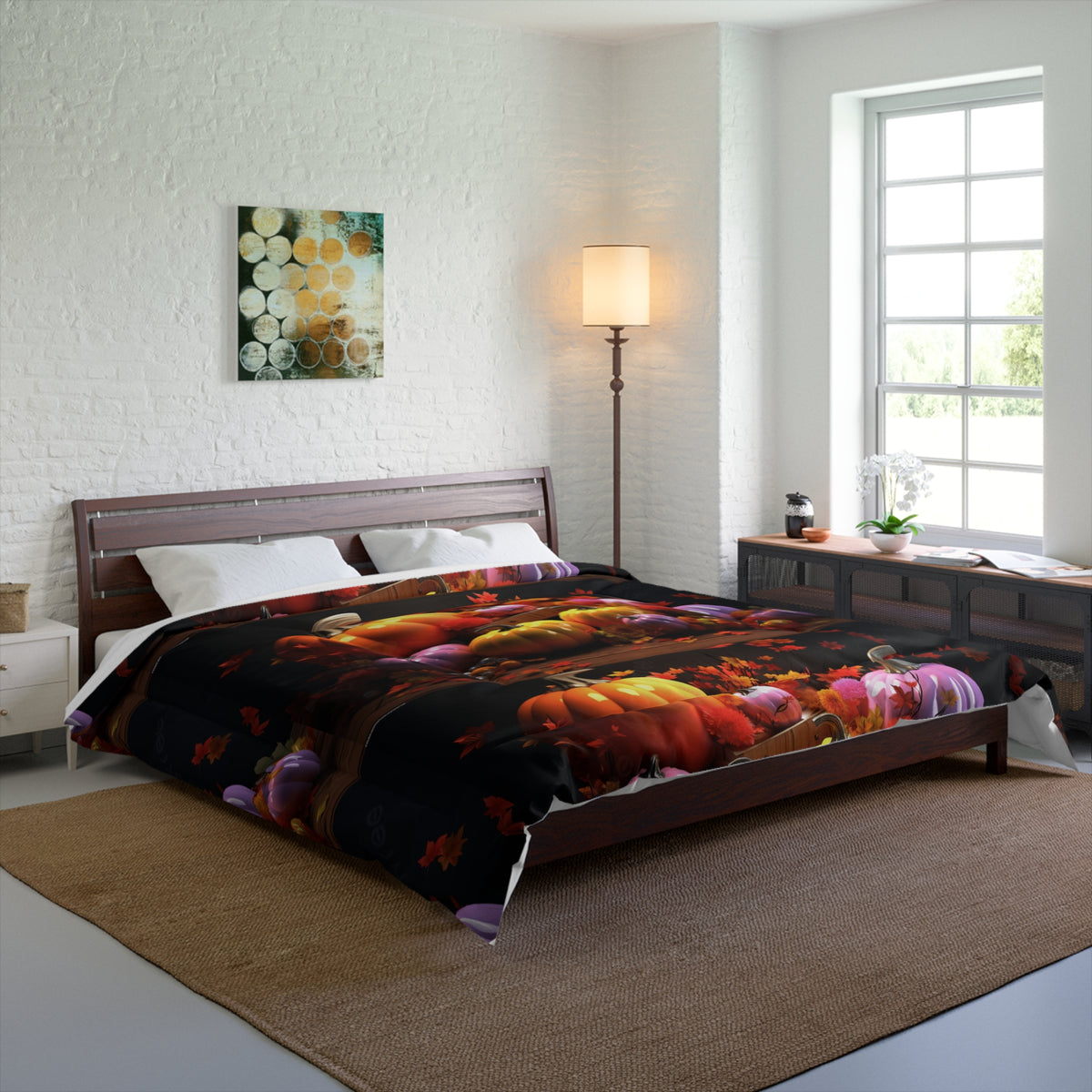 Heart Pattern Comforter - Romantic Red Hearts Bedding for Bedroom, Valentine’s Day Gift
