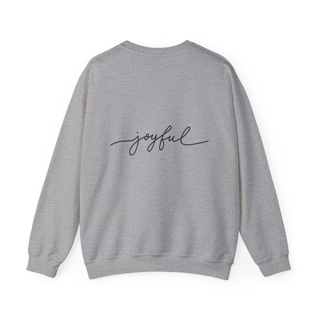 'Be Good' Minimal Crewneck Sweatshirt — Positive Message Pullover
