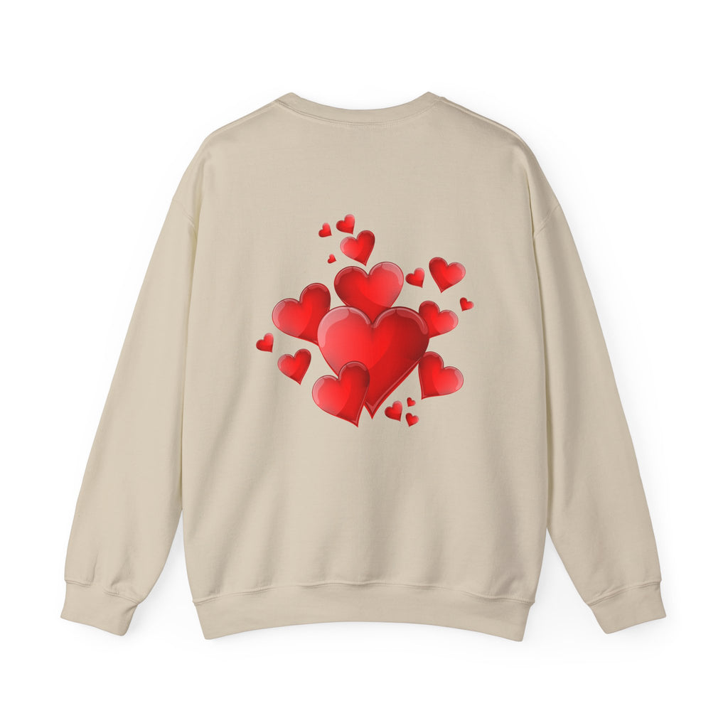 Crewneck Sweatshirt — Retro Betty Boop Patterned Graphic