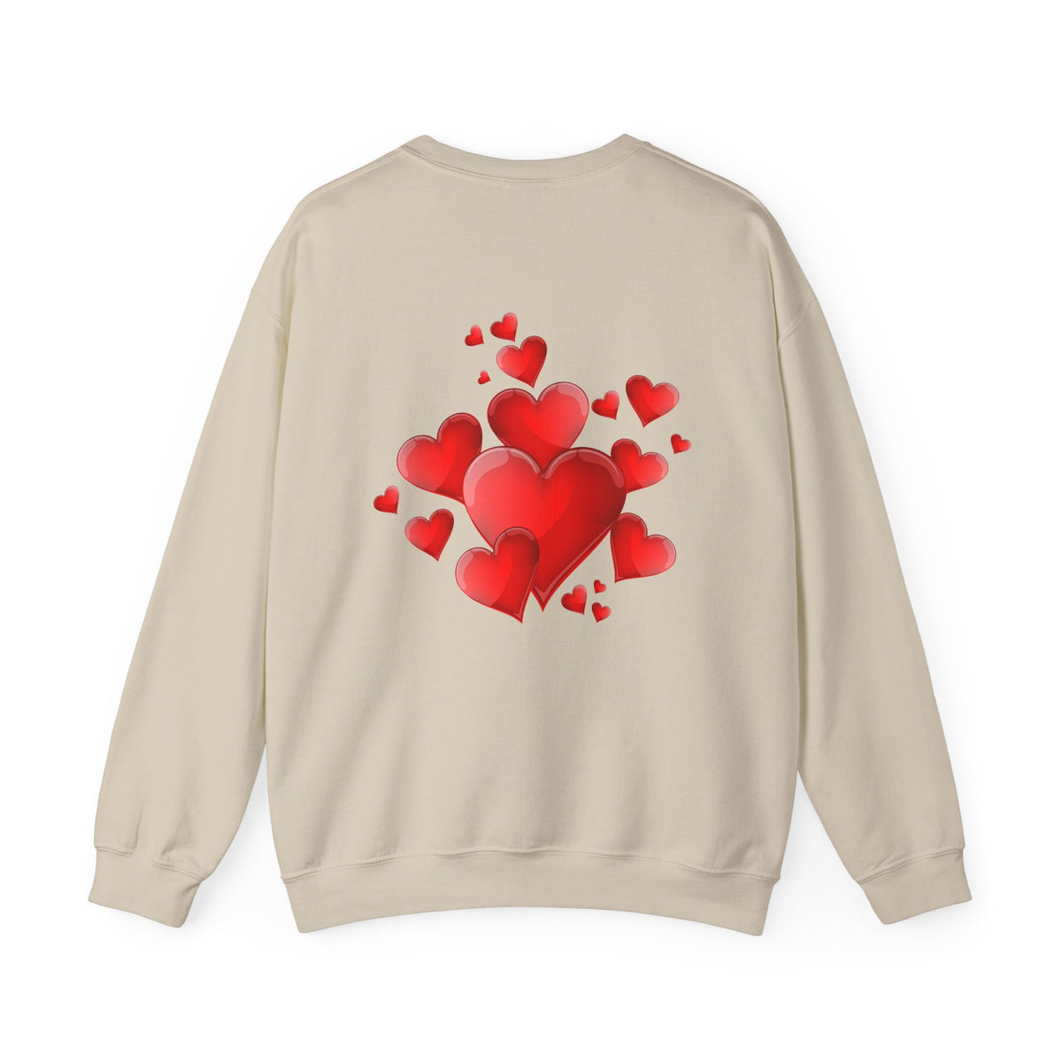 Crewneck Sweatshirt — Retro Betty Boop Patterned Graphic