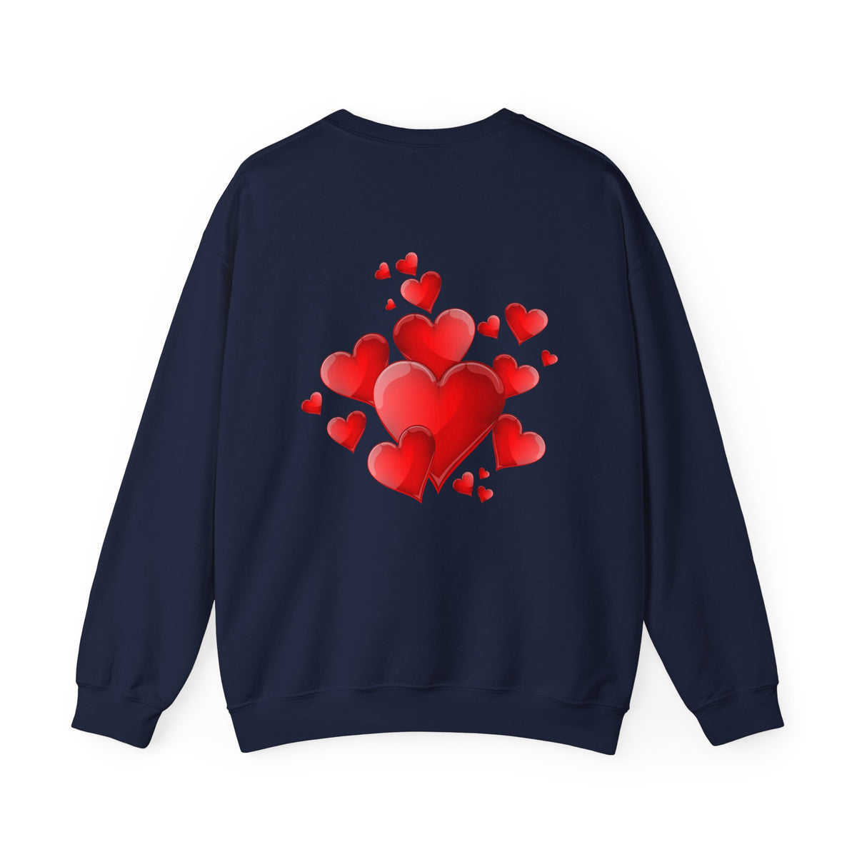 Crewneck Sweatshirt — Retro Betty Boop Patterned Graphic