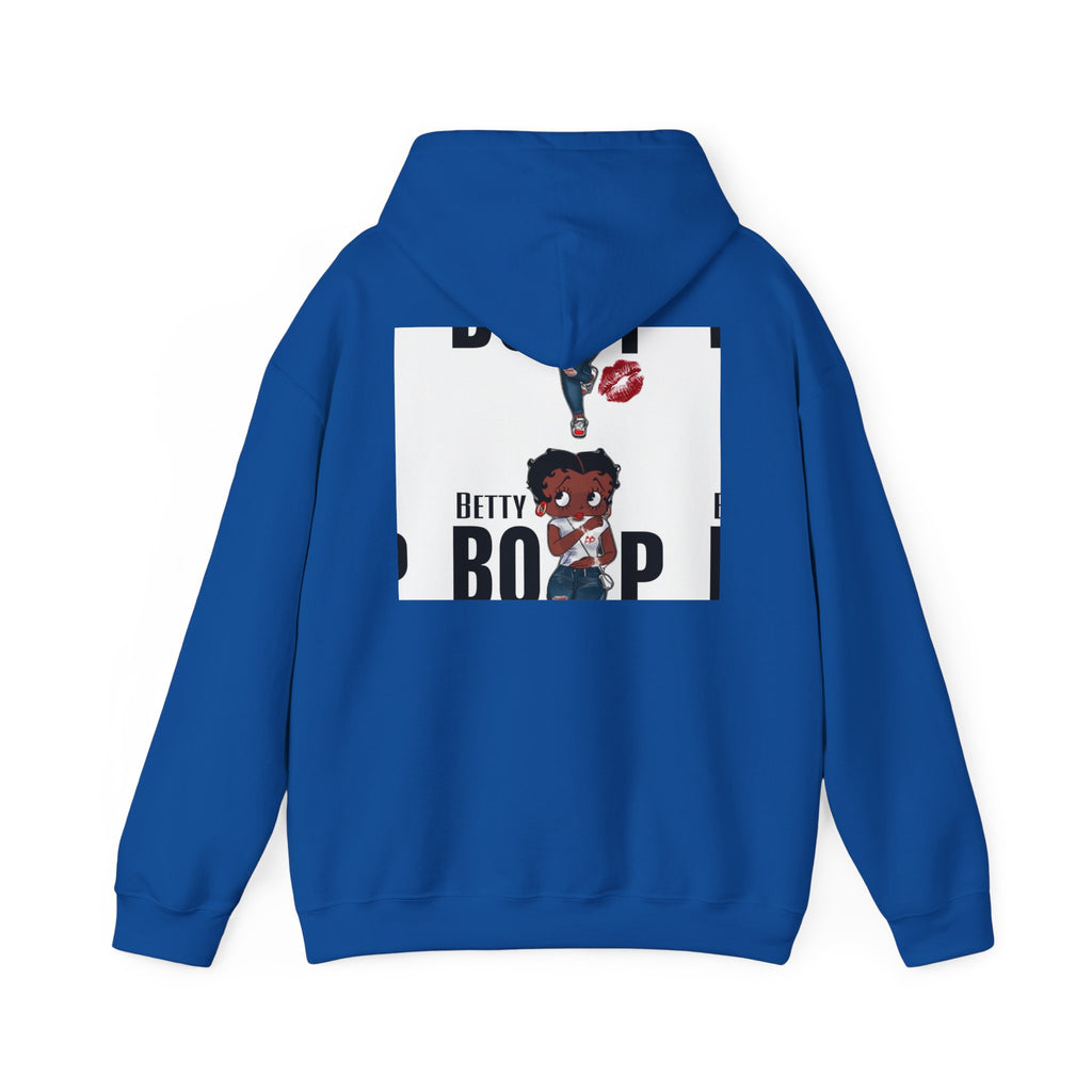 Afro Punk Girl Graphic Hoodie — Cute Retro Cartoon Character Pullover