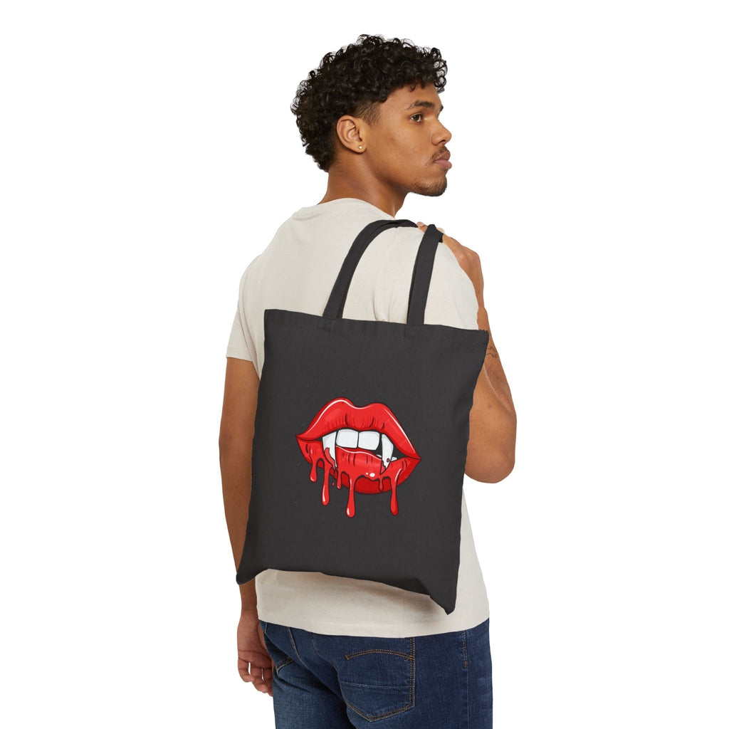 Autumn Leaves Canvas Tote — Fall Leaf Print Cotton Bag
