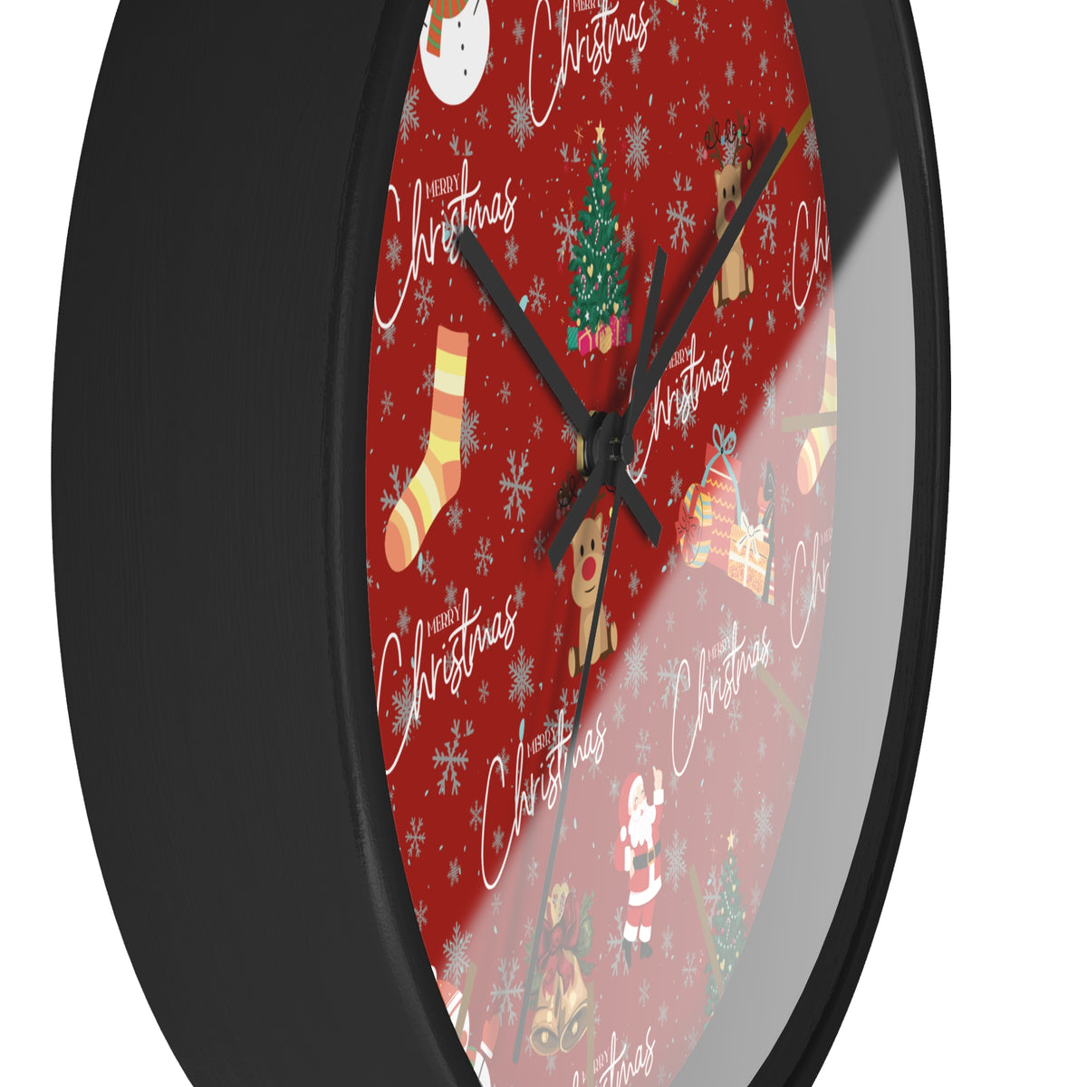 Bluebird Spring Wall Clock — Floral Birdtime Decorative Clock