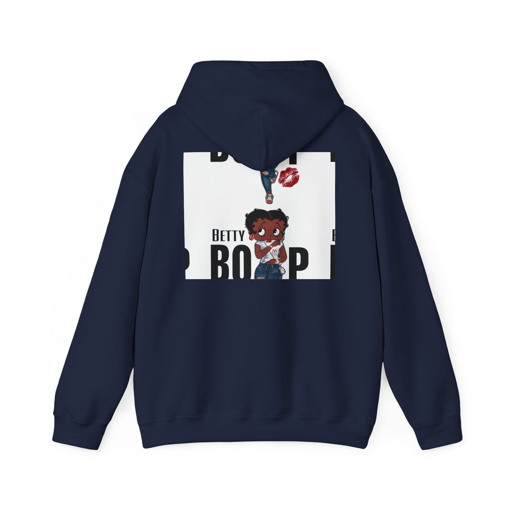 Afro Punk Girl Graphic Hoodie — Cute Retro Cartoon Character Pullover