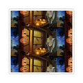 Halloween Haunted House Kiss-Cut Sticker (Pumpkins & Ghosts)