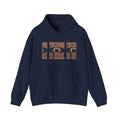 Football Is Here Hoodie | Football Season, Rustic Wood Grid Design