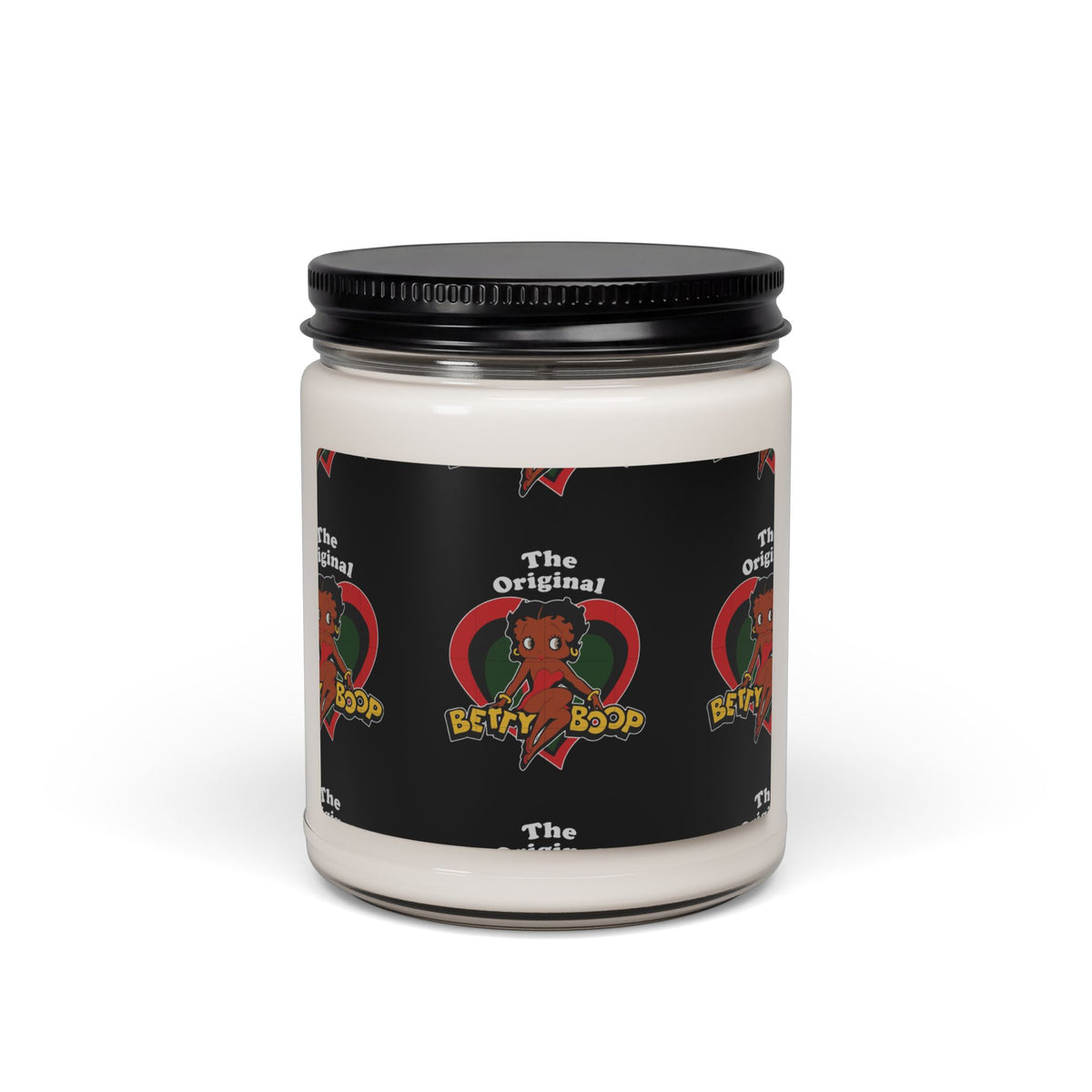 Betty Boop Heart Logo Soy Candle — 9oz Scented Jar