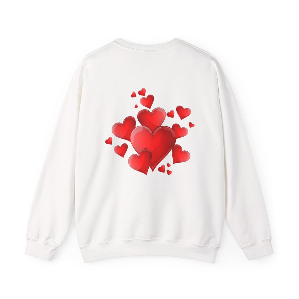 Crewneck Sweatshirt — Retro Betty Boop Patterned Graphic