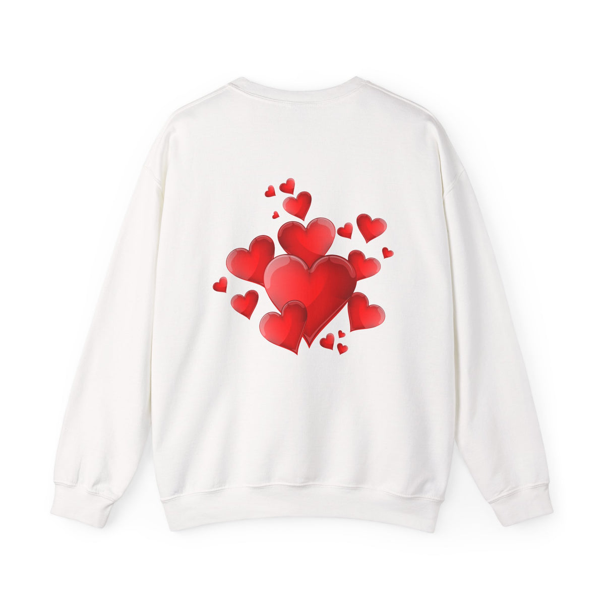Crewneck Sweatshirt — Retro Betty Boop Patterned Graphic