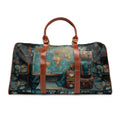 Travel Duffle Bag – Vintage Map & Adventure Gear Waterproof Weekender