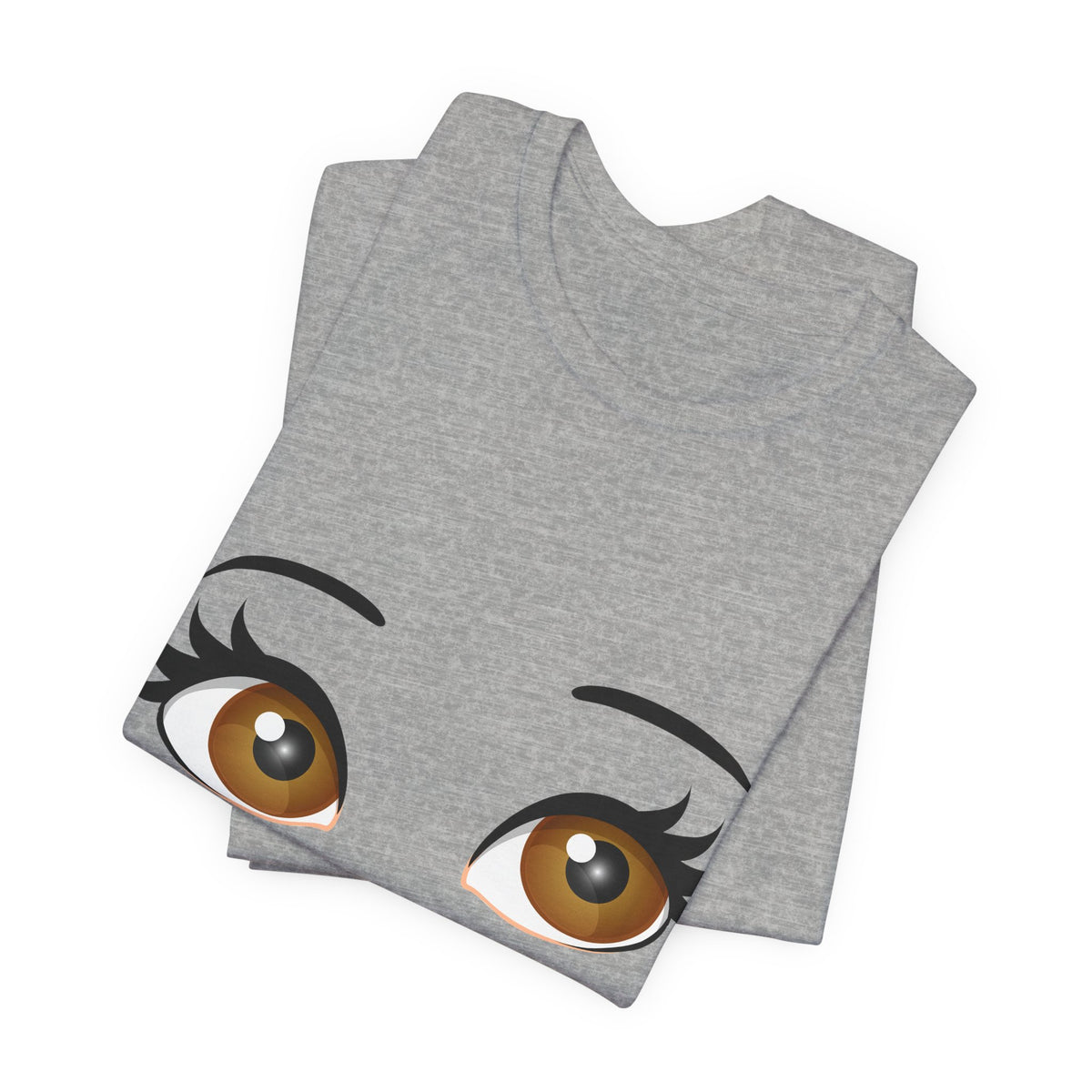 Kiss & Wink Graphic Tee — Cute Lip Print T-Shirt