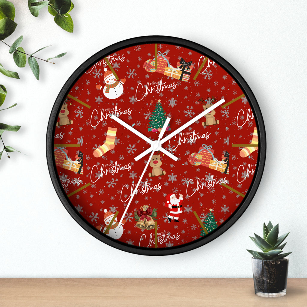 Bluebird Spring Wall Clock — Floral Birdtime Decorative Clock