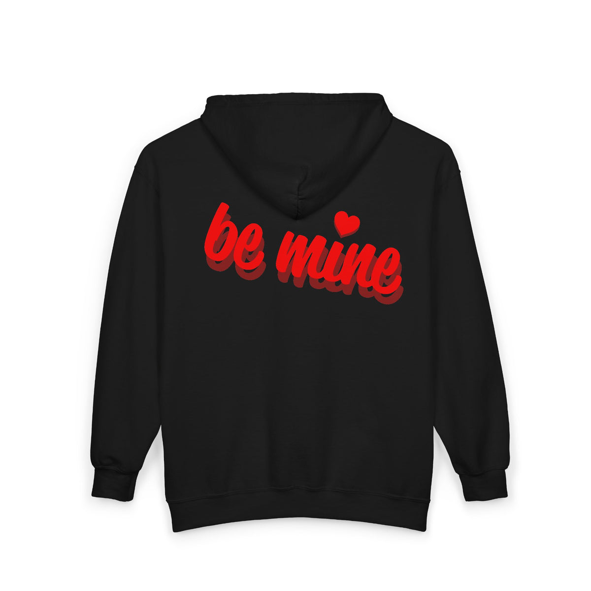 Zip Hoodie — Dark Cinematic Repeating Portrait Graphic