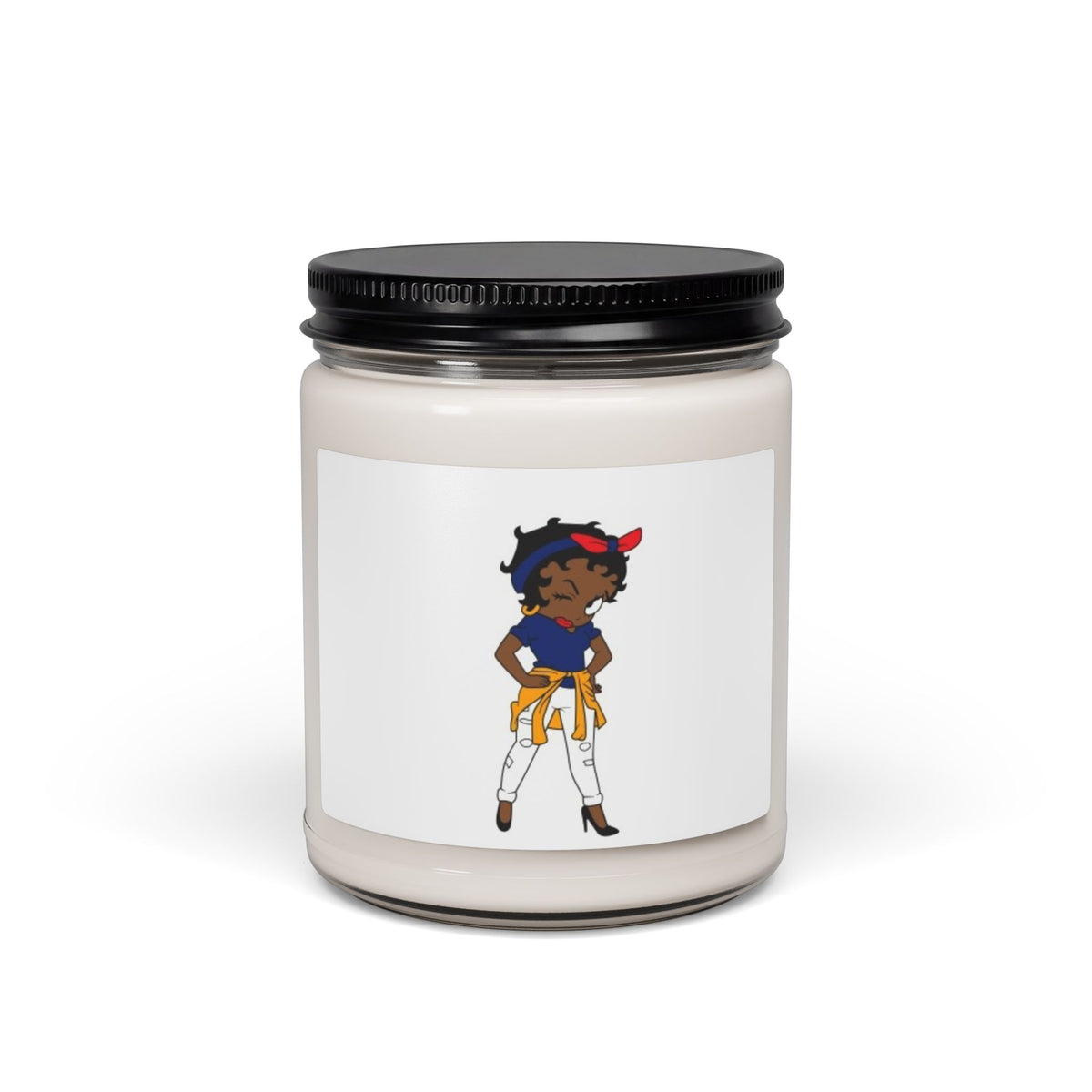 Soy Candle — Sassy Girl Illustration 9oz Scented Jar