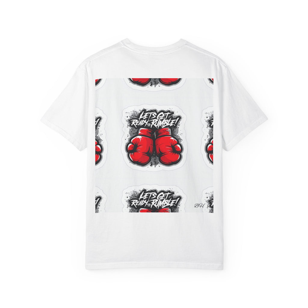 Boxing Gloves T-Shirt — Red Gloves Fight Graphic Tee (Let’s Get Ready to Rumble)