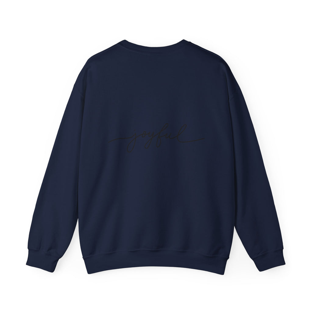 'Be Good' Minimal Crewneck Sweatshirt — Positive Message Pullover